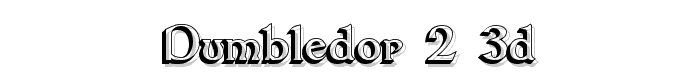 Dumbledor 2 3D font